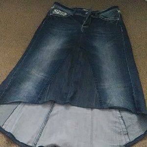 Denim skirt